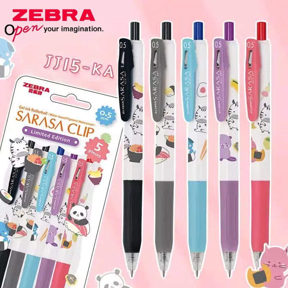 5pcs Japan ZEBRA Color Gel Pen - огляд і ціна Zebra Pen Mildliner