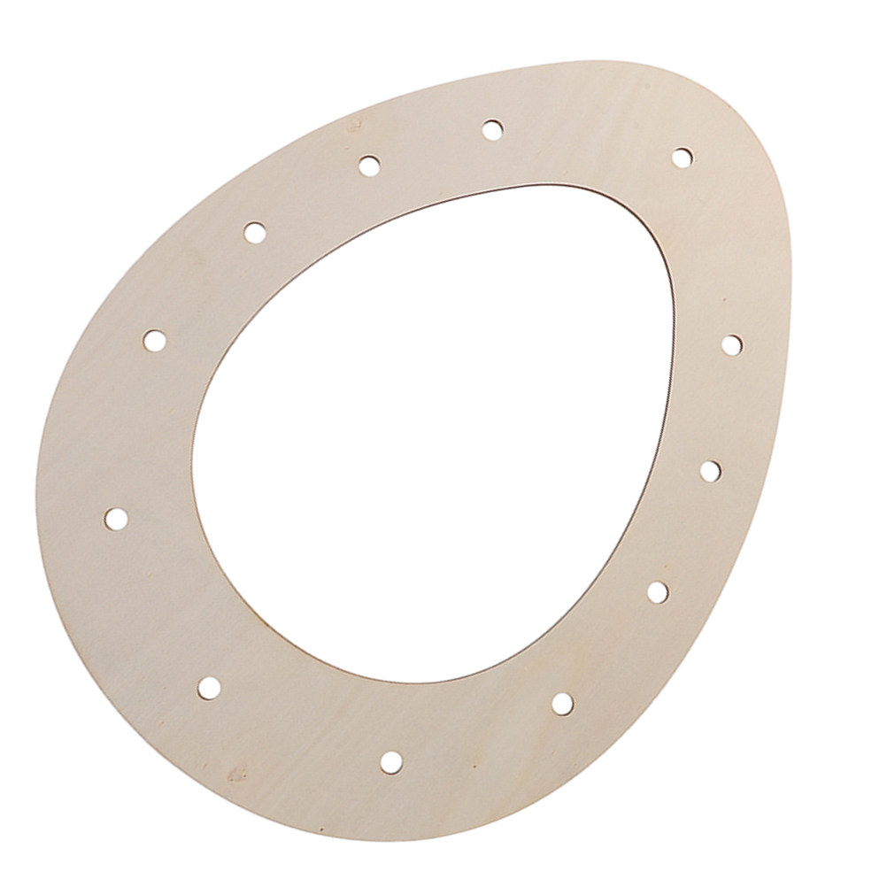 DIY Easter Wreath Frame Egg Sh - огляд і ціна Wood Ring Blank