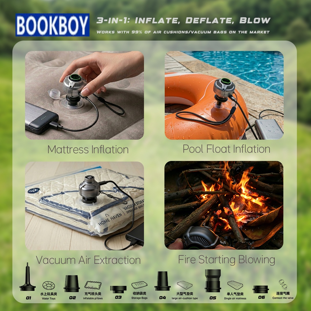 Mini Outdoor Camping Inflator  - огляд і ціна Vacuum Chamber Small
