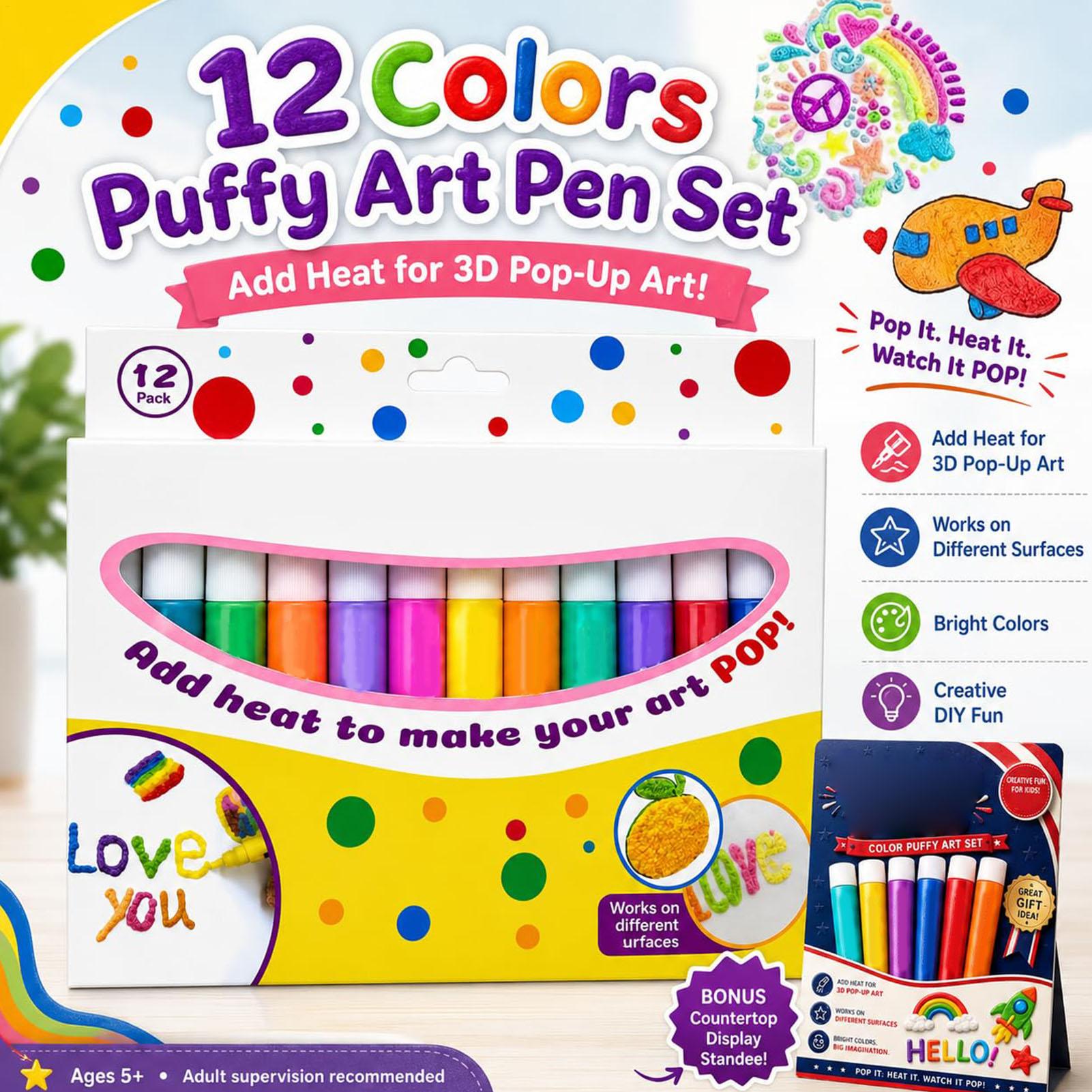 3D Bubble Pen Set Colorful Han - огляд і ціна Copic Marker Sketch