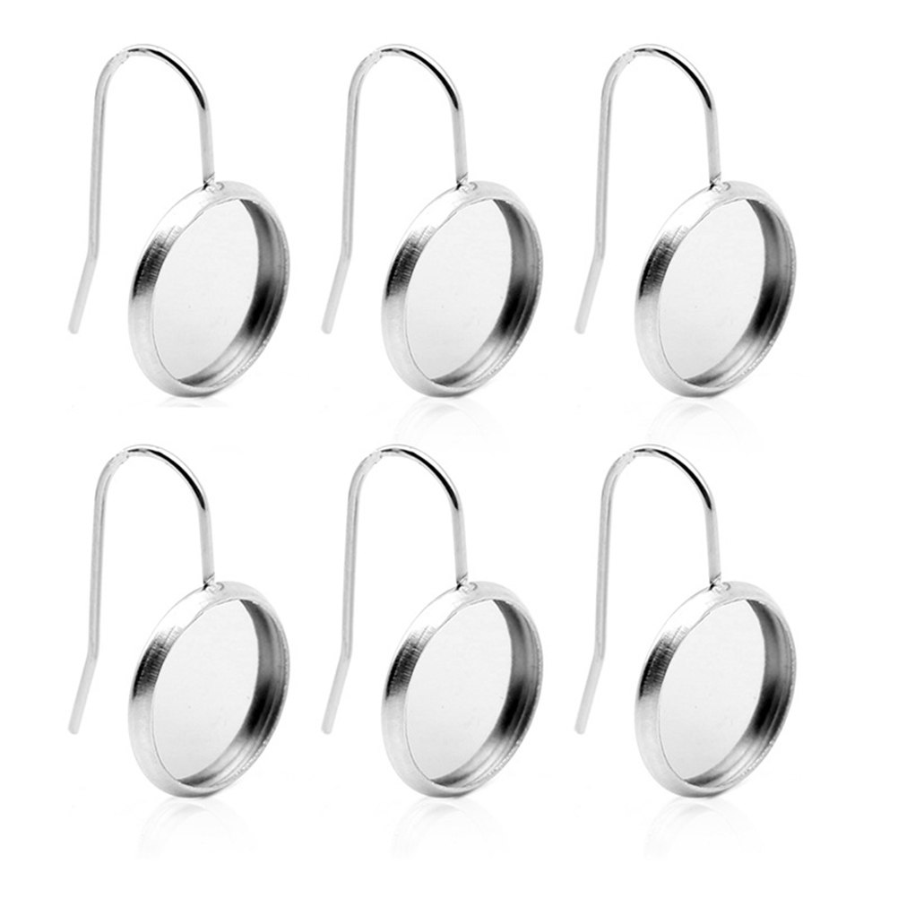 Stainless Steel Earring Blanks - огляд і ціна Resin Crafts Diy